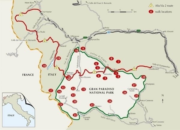 wandelgids Gran Paradiso | Walking and Trekking in 9781852849238  Cicerone Press   Meerdaagse wandelroutes, Wandelgidsen Aosta, Gran Paradiso