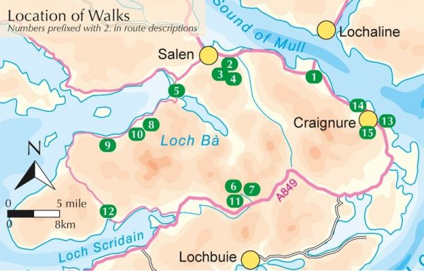 The Isle Of Mull | wandelgids 9781852849610  Cicerone Press   Wandelgidsen Skye & the Western Isles