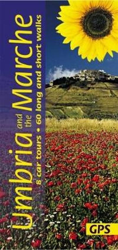 Sunflower Umbria + The Marche | wandelgids 9781856915014  Sunflower Landscapes  Wandelgidsen Umbrië