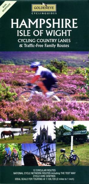 fietskaart Hampshire, Isle of Wight 1:100.000 9781859651490  Goldeneye   Fietskaarten Zuidoost-Engeland
