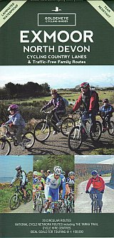 fietskaart Exmoor North Devon 1:100.000 9781859652244  Goldeneye   Fietskaarten West Country
