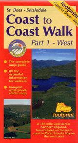 Coast to Coast Part 1, West 9781871149630  Footprint   Wandelkaarten Noordoost-Engeland