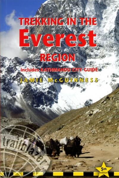 Trekking in the Everest Region 9781873756997 McGuinnes Trailblazer Walking Guides  Meerdaagse wandelroutes, Wandelgidsen Nepal