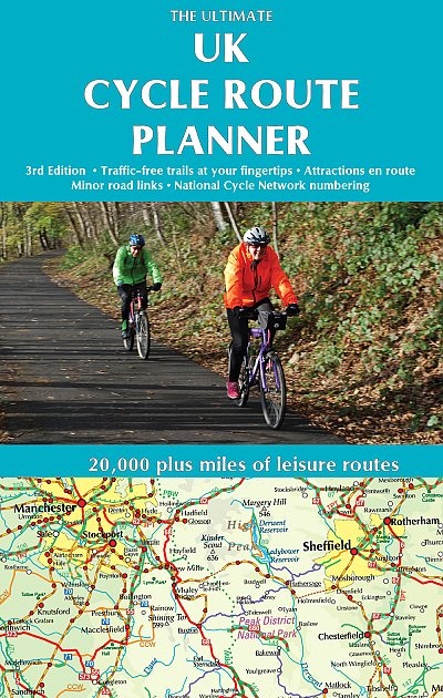 Ultimate UK Cycle Route Planner map 9781901464351  Excellent Books   Fietskaarten, Meerdaagse fietsvakanties Groot-Brittannië