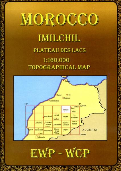 Imilchil and the Plateau des Lacs (HA) 9781906449025  EWP Morocco Maps 1:160.000  Landkaarten en wegenkaarten Marokko