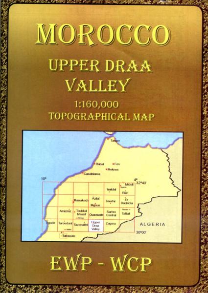 Upper Draa Valley (HO) 9781906449100  EWP Morocco Maps 1:160.000  Landkaarten en wegenkaarten Marokko