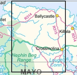 DM-23 9781907122200  Ordnance Survey Ireland Discovery Maps 1:50.000  Wandelkaarten Galway, Connemara, Donegal