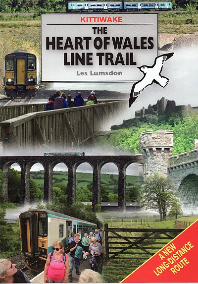 Heart of Wales Line Trail Guide 9781908748577 Les Lumsdon Kittiwake   Meerdaagse wandelroutes, Wandelgidsen Wales