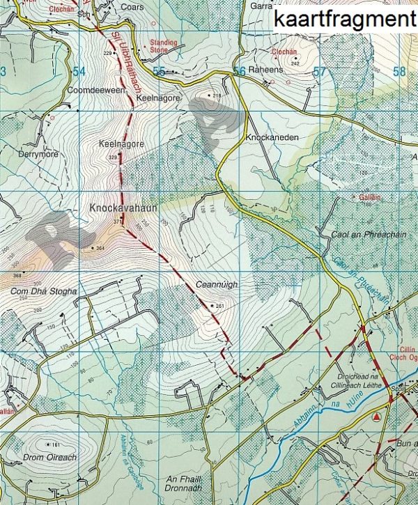 DM-83  covering part of County Kerry | wandelkaart 9781908852472  Ordnance Survey Ireland Discovery Maps 1:50.000  Wandelkaarten Munster, Cork & Kerry