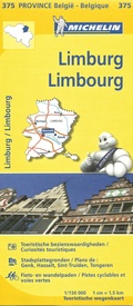Michelin wegenkaart provincie Limburg (B) 1:150.000 9782067185326  Michelin België 1:150.000  Landkaarten en wegenkaarten Antwerpen & oostelijk Vlaanderen