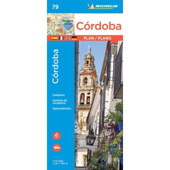 Cordoba 1:10.000 9782067228900  Michelin Stadsplattegronden  Stadsplattegronden Sevilla & Cordoba