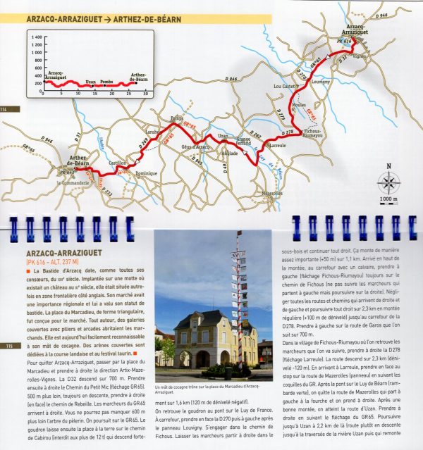 Compostelle à vélo: la voie du Puy aux Pyrénées 9782344019696  Rando Editions   Fietsgidsen, Meerdaagse fietsvakanties Frankrijk