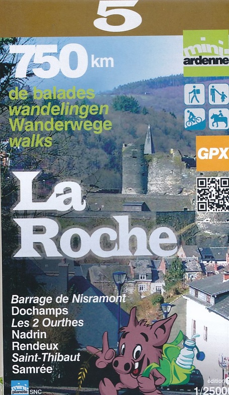 MA-05 Omgeving La Roche 1:25.000 9782390160045  Mini-Ardenne   Wandelkaarten Wallonië (Ardennen)