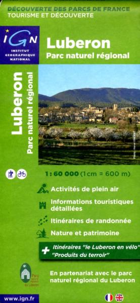 Luberon 1:60.000 (Parc naturel régional) 9782758525110  IGN IGN Spéciales  Wandelkaarten Provence, Marseille, Camargue