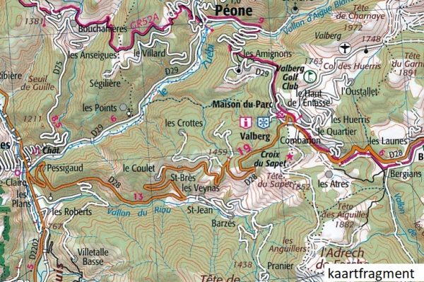TSQ-10 Mercantour | IGN overzichts- en wandelkaart 9782758538547  IGN TOP 75  Landkaarten en wegenkaarten, Wandelkaarten Mercantour, Alpes-Maritimes