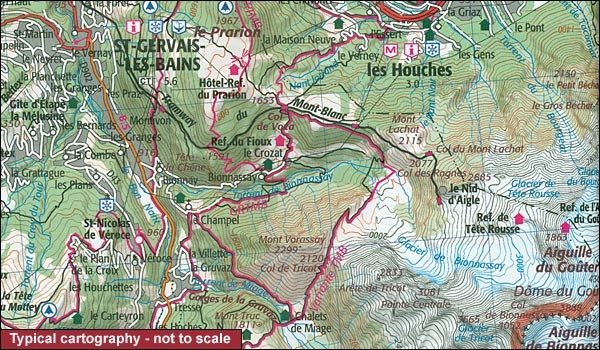 TSQ-40 Massif du Pilat - Monts du Forez | IGN overzichts- en wandelkaart 9782758538578  IGN TOP 75  Fietskaarten, Wandelkaarten Lyon en omgeving