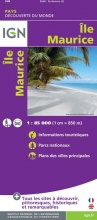 Île Maurice 1:85.000 | kaart van Mauritius 9782758540199  IGN   Landkaarten en wegenkaarten Mauritius