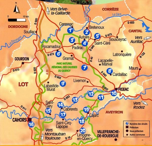wandelgids Haut-Quercy 9782844662118  Chamina Guides de randonnées  Wandelgidsen Dordogne, Lot, Tarn, Toulouse