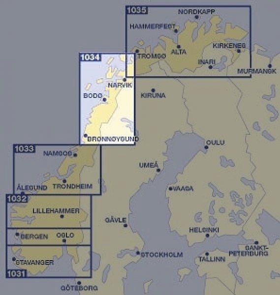KFN-4  Midden-Noorwegen noord 1:400.000 9783259010341  Kümmerly & Frey Cappelens Kart  Landkaarten en wegenkaarten Lofoten en Vesterålen, Midden-Noorwegen