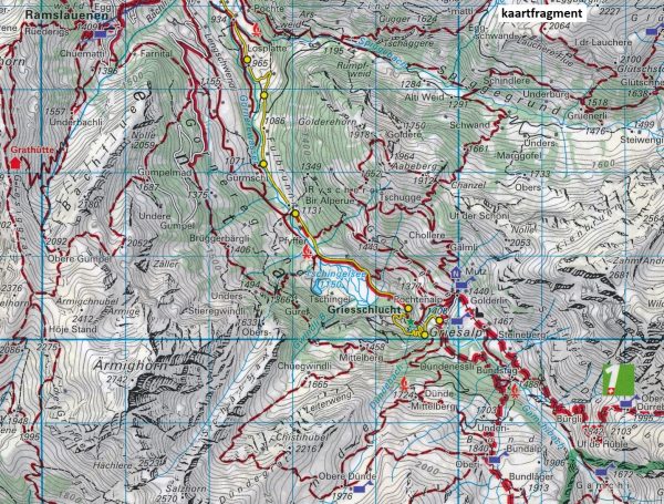 KFW-18  Jungfrau Region-Oberhasli | wandelkaart / overzichtskaart 9783259022184  Kümmerly & Frey KFW 1:60.000  Wandelkaarten Berner Oberland