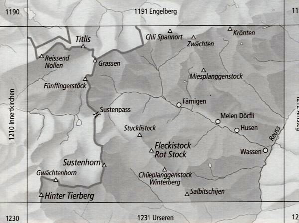 topografische wandelkaart CH-1211  Meiental [2019] 9783302012117  Bundesamt / Swisstopo LKS 1:25.000 Midden/Oost-Zw.  Wandelkaarten Midden- en Oost-Zwitserland