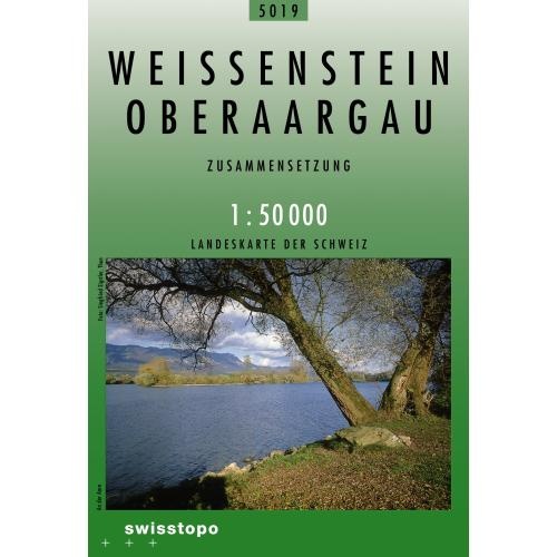 CH5019  Weissenstein - Oberaargau [2009] 9783302050195  Bundesamt / Swisstopo Zusammensetzung 50T  Wandelkaarten Basel, Zürich, Noord-Zwitserland, Jura, Genève, Vaud