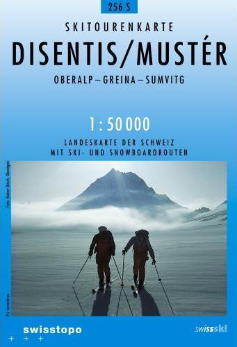 S256  Disentis [2007] 9783302202563  Bundesamt / Swisstopo Skirouten 1:50.000  Wintersport Graubünden, Midden- en Oost-Zwitserland