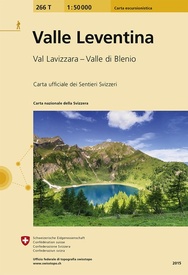 topografische wandelkaart 266T Valle Leventina, Valle di Blenio [2020] 9783302302669  Bundesamt / Swisstopo T-serie 1:50.000  Wandelkaarten Graubünden