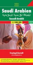 Saudi Arabien | autokaart, wegenkaart Saoedi-Arabië 1:2.000.000 9783707900699  Freytag & Berndt   Landkaarten en wegenkaarten Saudi-Arabië
