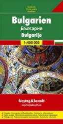 Bulgarien | autokaart, wegenkaart 1:400.000 9783707903225  Freytag & Berndt   Landkaarten en wegenkaarten Bulgarije