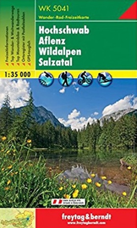 WK-5041 Hochschwab, Aflenz, Wildalpen wandelkaart 1:35.000 9783707904932  Freytag & Berndt WK 1:35.000  Wandelkaarten Salzburger Land & Stiermarken