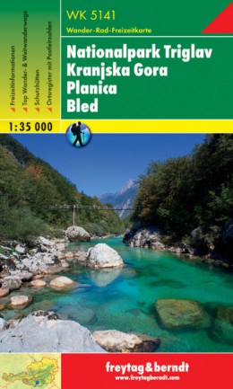 WK-5141 Nationalpark Triglav | wandelkaart 1:35.000 9783707904949  Freytag & Berndt WK 1:35.000  Wandelkaarten Slovenië