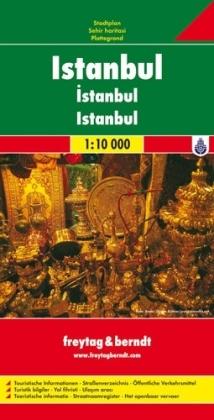Istanbul 1:10.000 | stadsplattegrond 9783707906424  Freytag & Berndt   Stadsplattegronden Istanbul