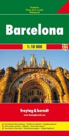 Barcelona (stadsplattegrond 1:10.000) 9783707907100  Freytag & Berndt   Stadsplattegronden Barcelona