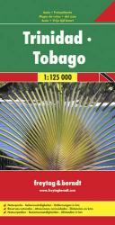 Trinidad + Tobago | autokaart, wegenkaart 1:125.000 9783707907742  Freytag & Berndt   Landkaarten en wegenkaarten Overig Caribisch gebied