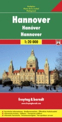Hannover 1:20.000 Stadsplattegrond 9783707912197  Freytag & Berndt   Stadsplattegronden Bremen, Ems, Weser, Hannover & overig Niedersachsen