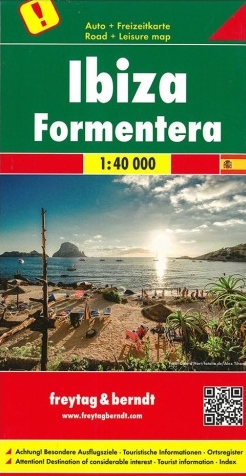Ibiza & Formentera wandelkaart / autokaart 1:40.000 9783707916232  Freytag & Berndt   Landkaarten en wegenkaarten, Wandelkaarten Ibiza