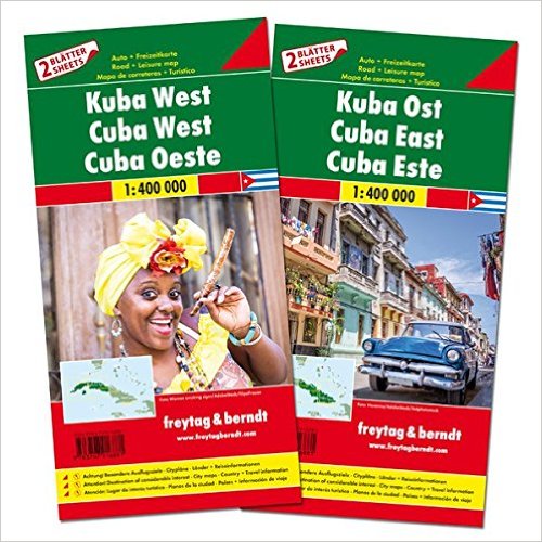 Cuba | autokaart, wegenkaart 1:400.000 9783707916881  Freytag & Berndt   Landkaarten en wegenkaarten Cuba
