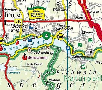 Sauerland 1:150.000 9783747302521  Publicpress Motorradkarten - mit der Sonne  Landkaarten en wegenkaarten, Motorsport Sauerland