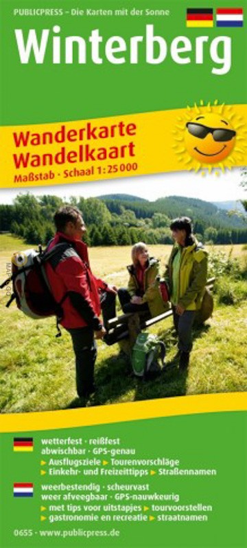 Winterberg, omgeving 1:25.000 9783747306550  Publicpress Wandelkaarten - mit der Sonne  Wandelkaarten Sauerland
