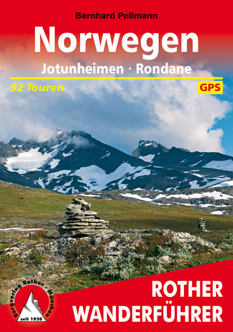 wandelgids Norwegen: Jotunheimen, Rondane Rother Wanderführer 9783763344352  Bergverlag Rother RWG  Wandelgidsen Midden-Noorwegen