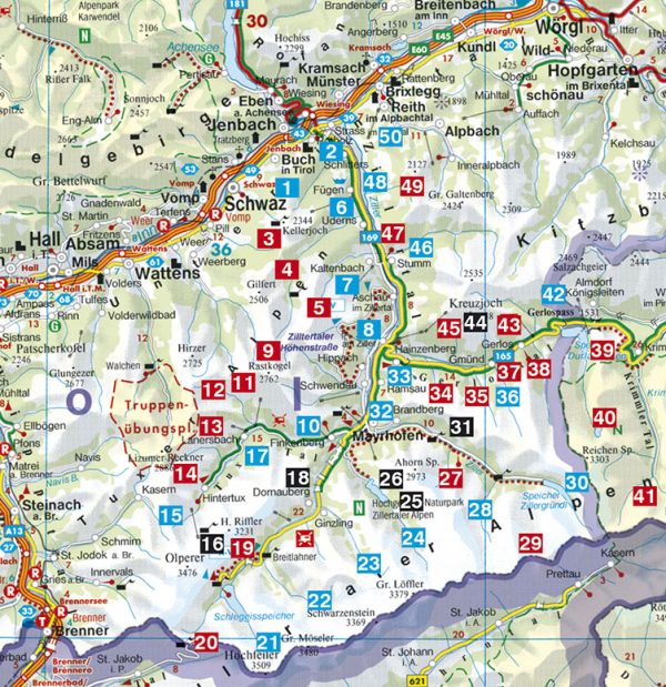 wandelgids Zillertaler Alpen Rother Wanderführer 9783763344789  Bergverlag Rother RWG  Wandelgidsen Tirol