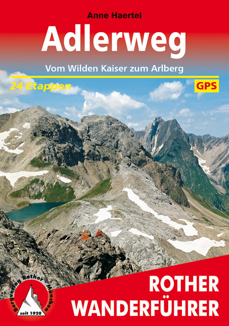 wandelgids Adlerweg Rother Wanderführer 9783763344901  Bergverlag Rother RWG  Meerdaagse wandelroutes, Wandelgidsen Tirol