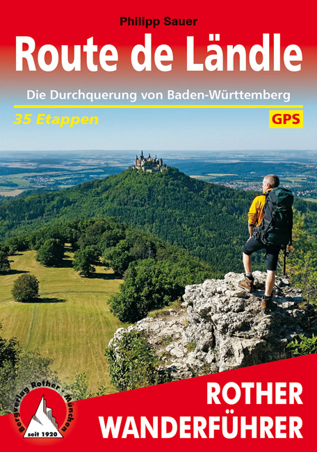 wandelgids Route de Ländle Rother Wanderführer 9783763345151  Bergverlag Rother RWG  Wandelgidsen Baden-Württemberg