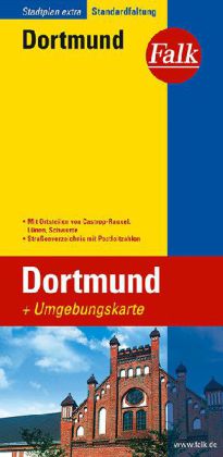 Dortmund stadsplattegrond 1:20.000 9783827922731  Falk Stadsplattegronden  Stadsplattegronden Ruhrgebied