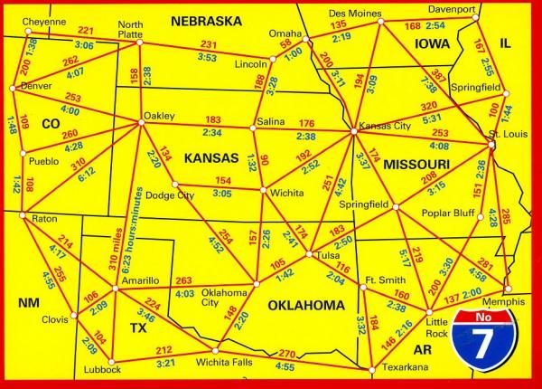 USA-07  South Central States 1:1.200.000 9783828307582  Hallwag USA Road Guides  Landkaarten en wegenkaarten Centrale VS – Zuid (Texas)
