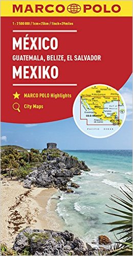 Mexico 9783829739351  Marco Polo MP Wegenkaart  Landkaarten en wegenkaarten Mexico (en de Maya-regio)