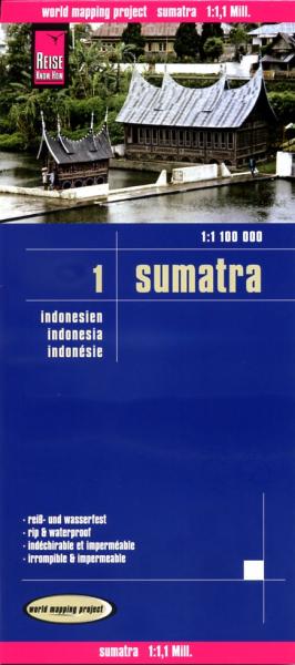 landkaart, wegenkaart Sumatra 1:1.100.000 9783831772285  Reise Know-How Verlag WMP Polyart  Landkaarten en wegenkaarten overig Indonesië