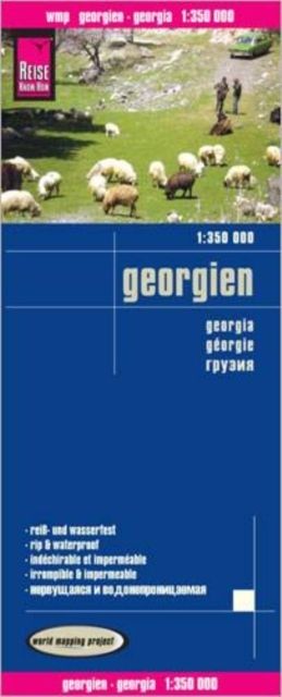 landkaart, wegenkaart Georgië 1:350.000 9783831772728  Reise Know-How WMP Polyart  Landkaarten en wegenkaarten Georgië