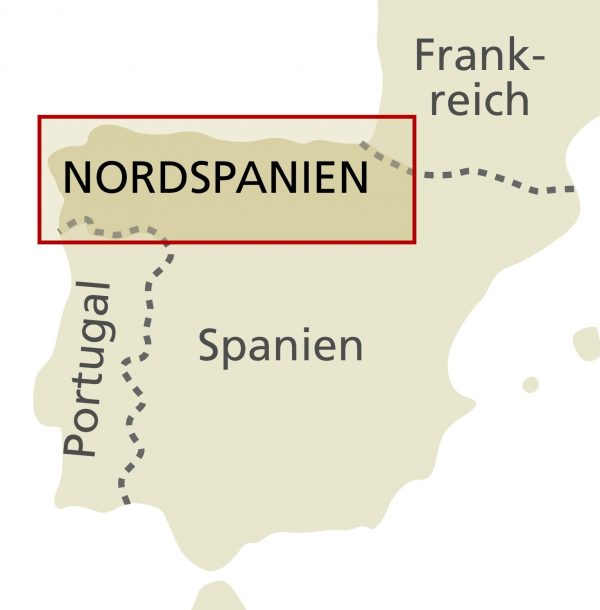 Spanje, Noord- | landkaart, wegenkaart 1:350.000 9783831772810  Reise Know-How Verlag WMP, World Mapping Project  Landkaarten en wegenkaarten Noordwest-Spanje